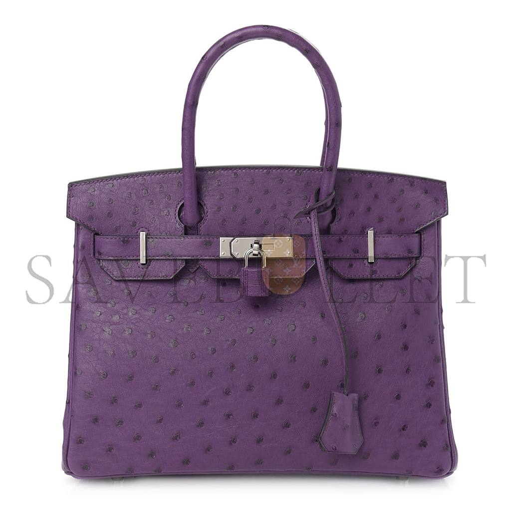 HERMES MASTER BIRKIN 30 ULTRA VIOLET 1077693 (30*24*16cm)